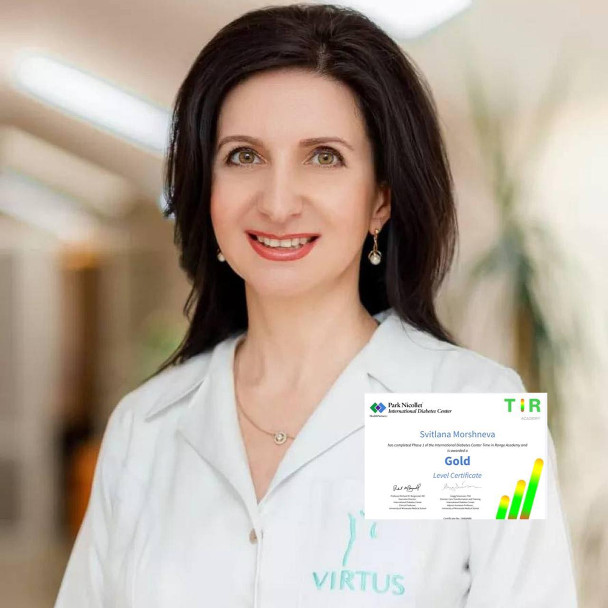 Тепер в Інституті VIRTUS доступна сучасна моніторингова система рівня глюкози CGMS