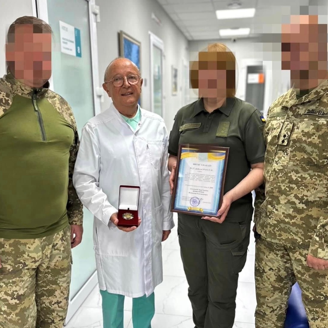 Нагорода із рук наших воїнів